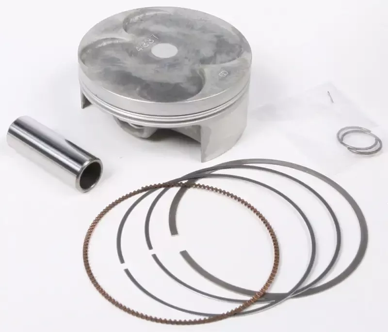 01.4337.B Piston Kit Forged Nikasil Cyl 76.97/Std 13.5:1 Kaw