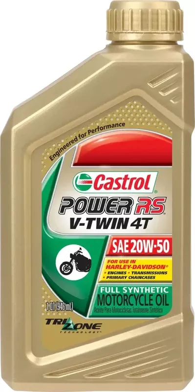 15D28D Castrol Power 1 V-Twin 4T Synthetic 20W50 1 Qt