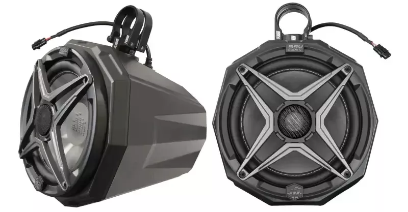 8 ” Cage Mount Pod Ssv Speaker 1.85 ” Roll Cage