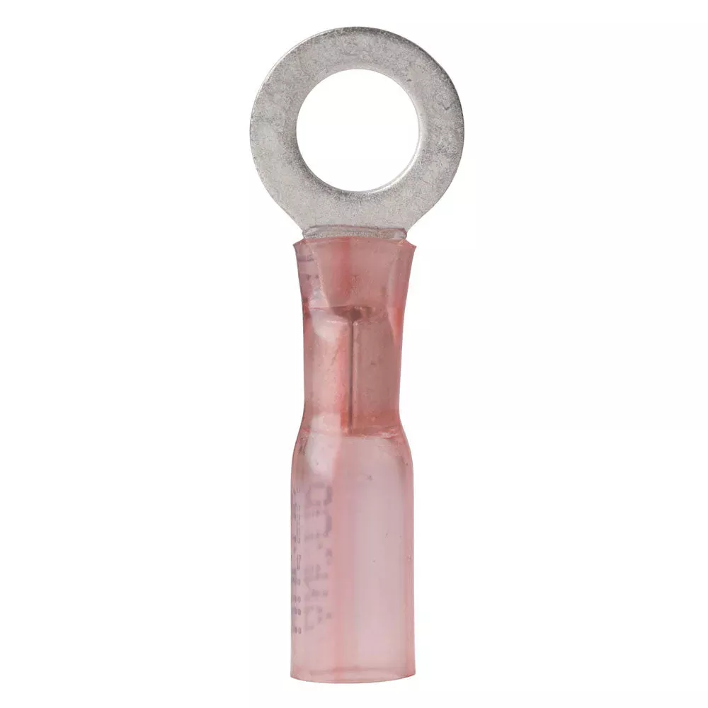 Ancor 22-18 Gauge – #8 Heat Shrink Ring Terminal – 100-Pack
