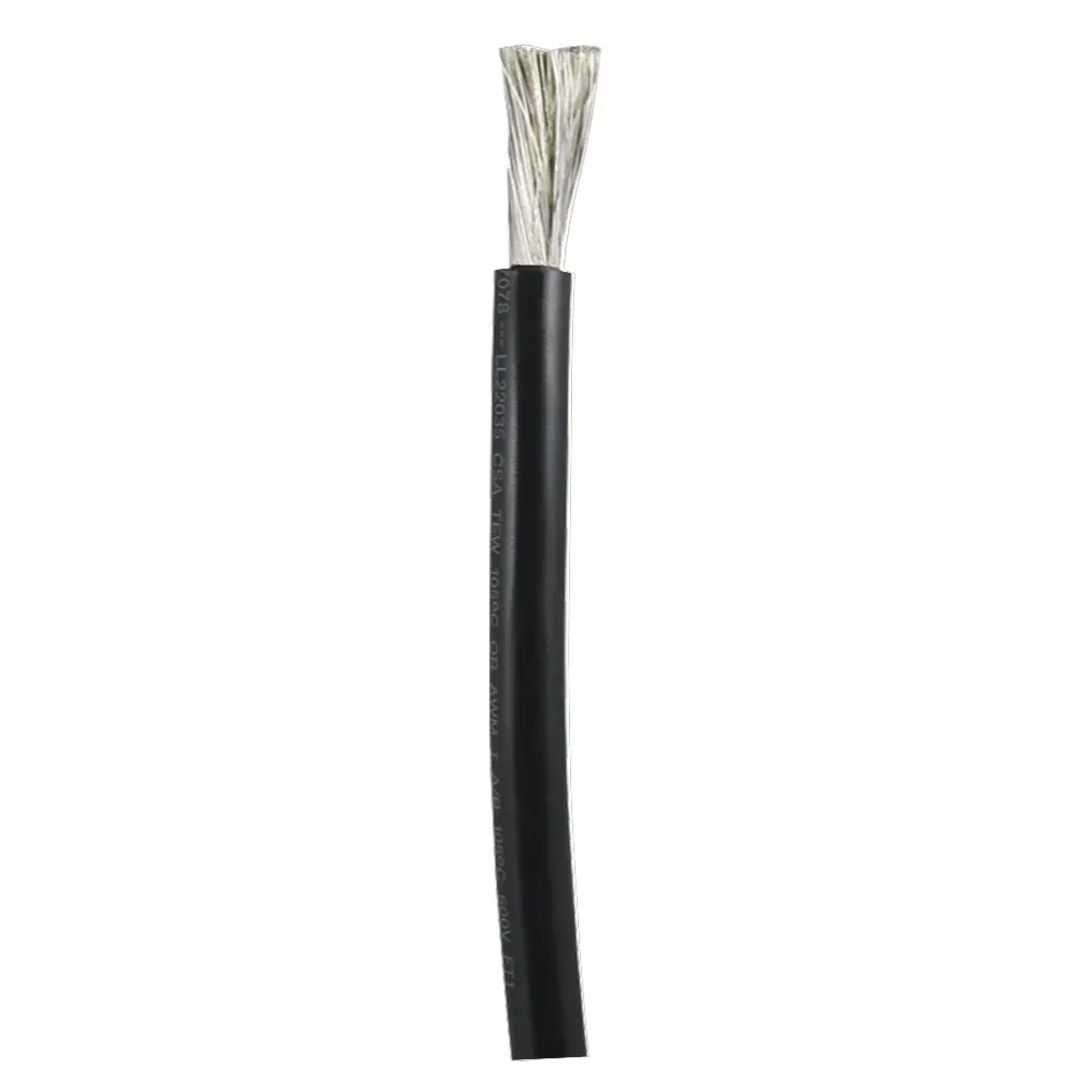 Ancor Black 2/0 AWG Battery Cable – Sold By The Foot 1170-FT