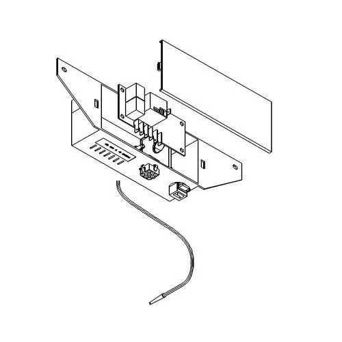 Coleman-Mach Air Conditioner Control Box Assembly; With Terminal Board/ Circuit Board - 8430-3861