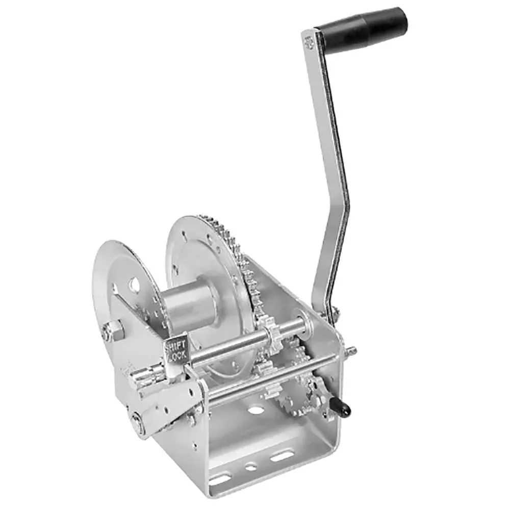 Fulton 142411 2600lb 2-Speed Winch w/Hand Brake