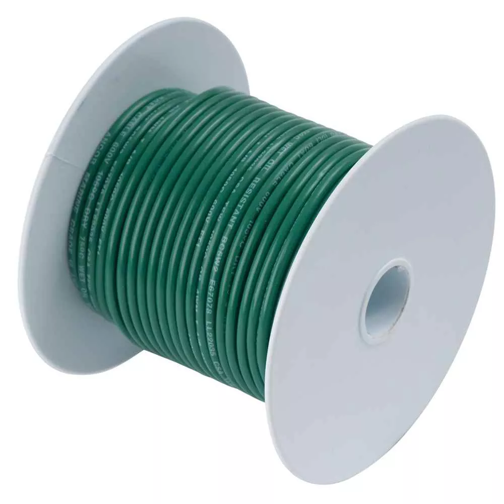 Green 10 AWG Primary Cable - 100'
