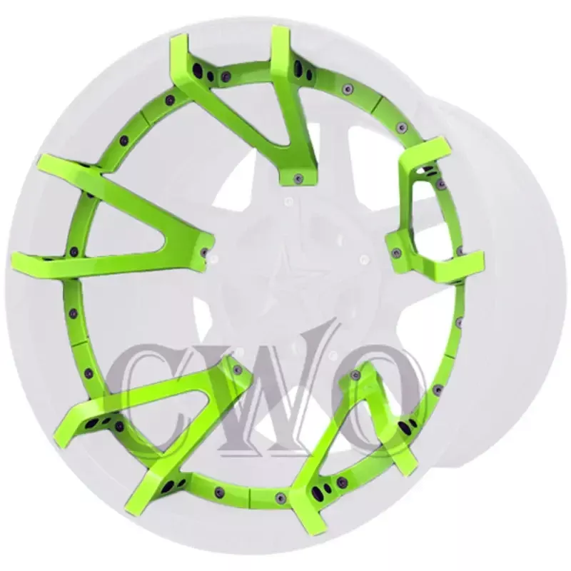 Green 22X10 Wheel Pros Split Spoke Insert – Model 827SS220-GN