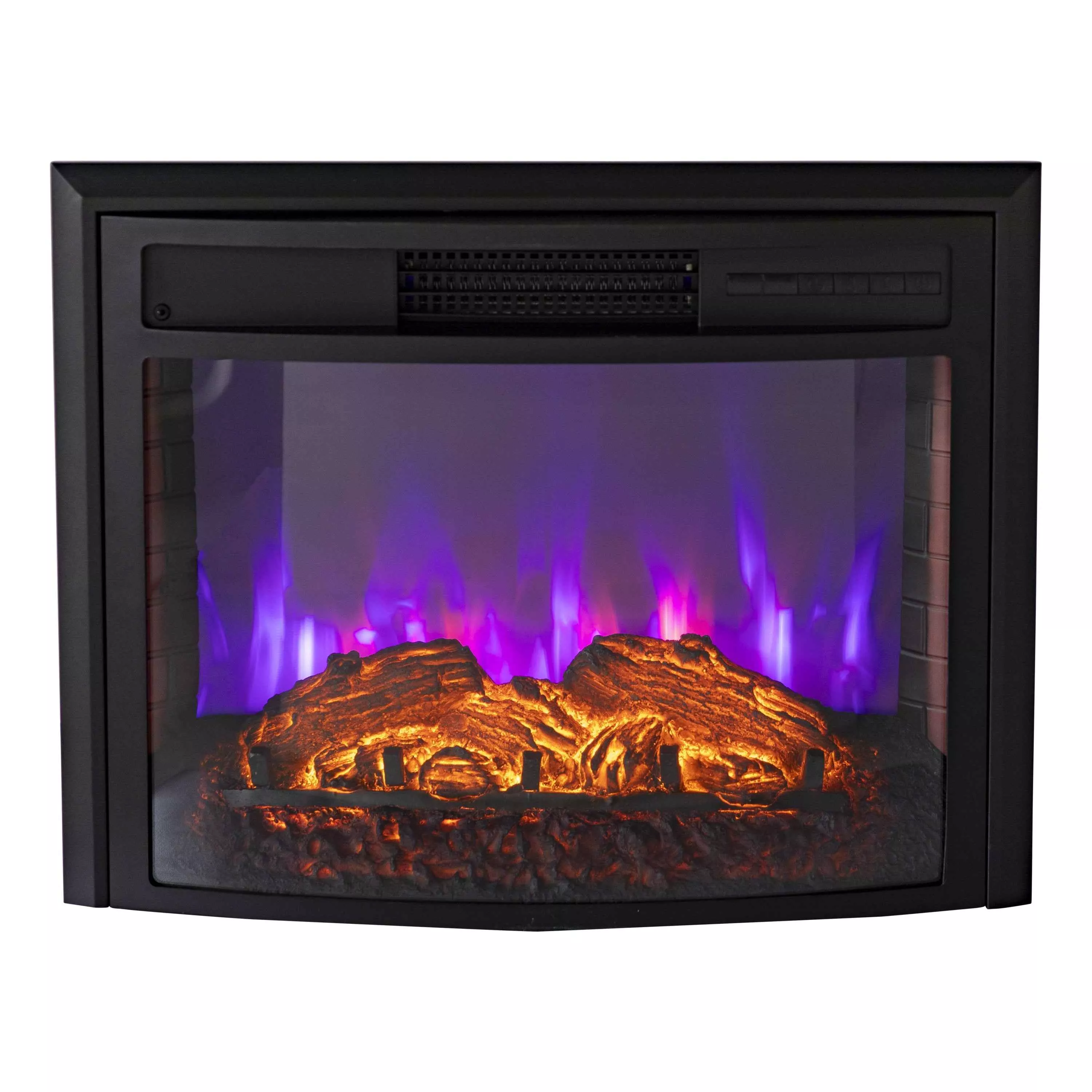 Greystone WF2613L 26" Electric RV Fireplace with Logs & Remote