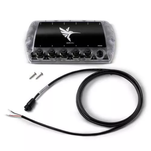 Humminbird Ethernet Hub - AS ETH 5PGL; 5 Ports; Black - 411850-1