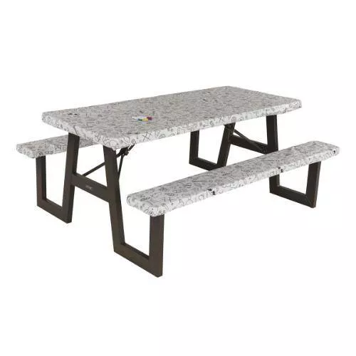 Lippert 2023051696 Rectangular Tablecloth and 2 Bench Covers