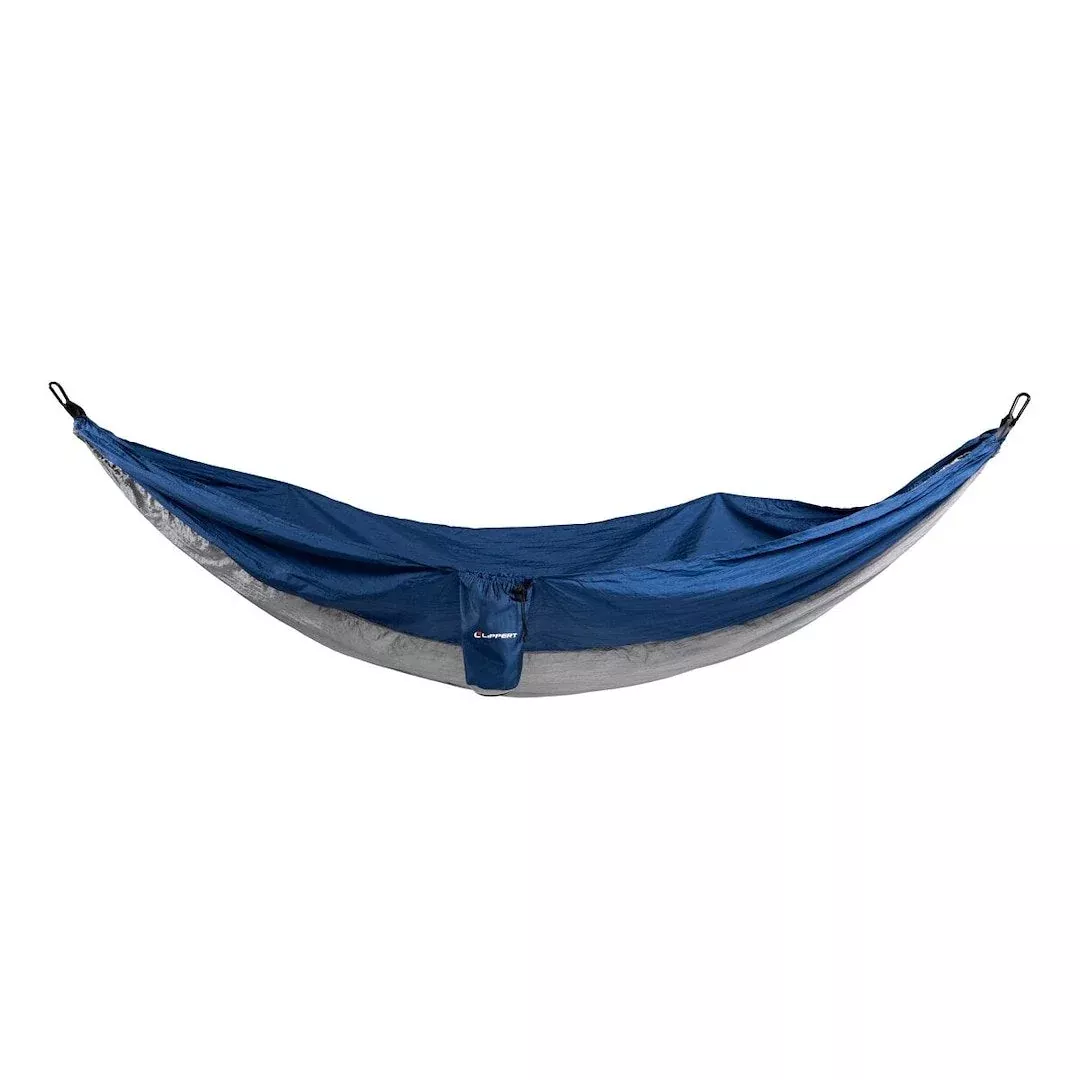 Lippert Camping Hammock with Tree Straps - Blue, 300 lb – 2021123291