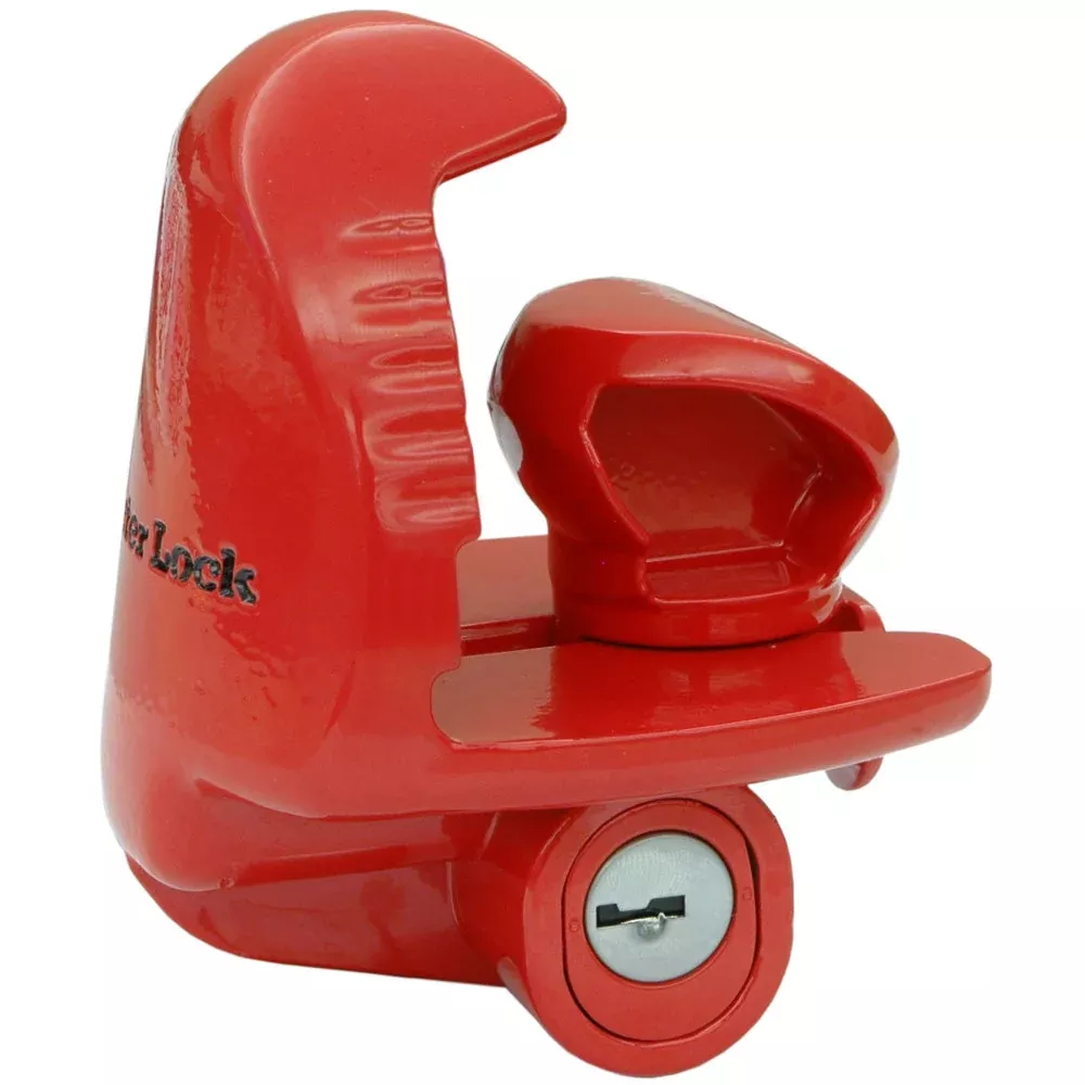 Master Lock Starter Sentry Trailer Coupler Lock - Red – 389DAT