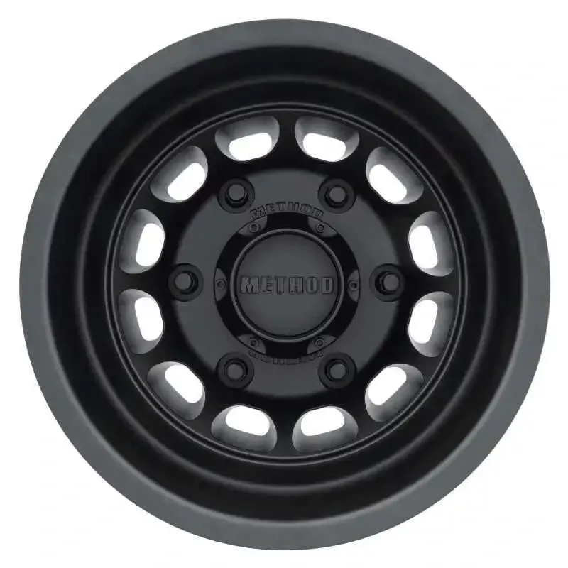 Method MR901 – REAR 16×5.5 -138mm Offset 6×205 161.04mm CB Matte Black Wheel