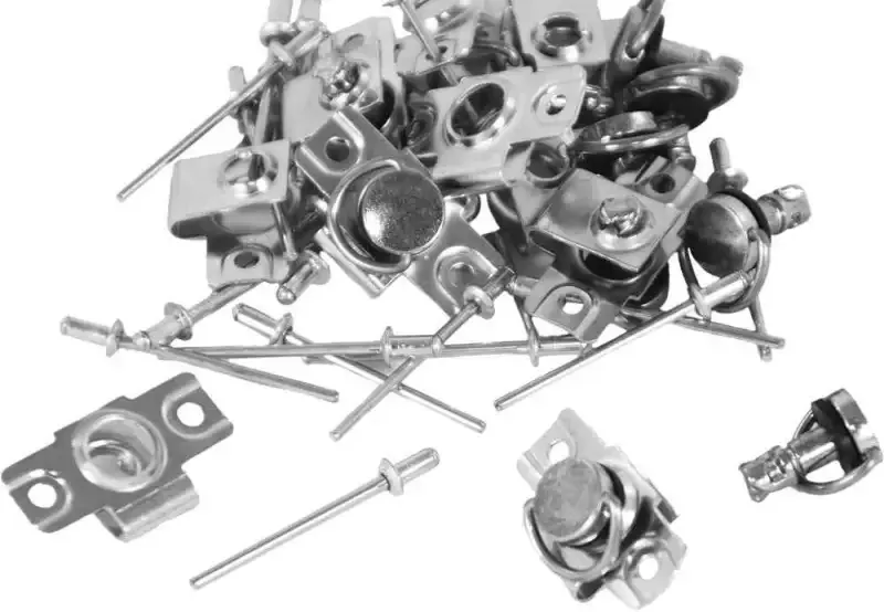 MPH-901-14R Quick Release Body Clips Rivet 14mm 10/Pk