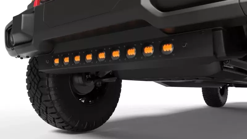 ORACLE Lighting 18-22 Jeep Wrangler JL/ 20-22 Gladiator JT Skid Plate w/ Integr LED Emitters – Amber