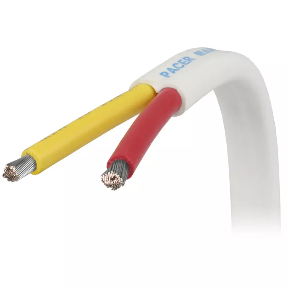 Pacer 12/2 AWG Safety Duplex Cable - Red/Yellow - 500' W12/2RYW-500