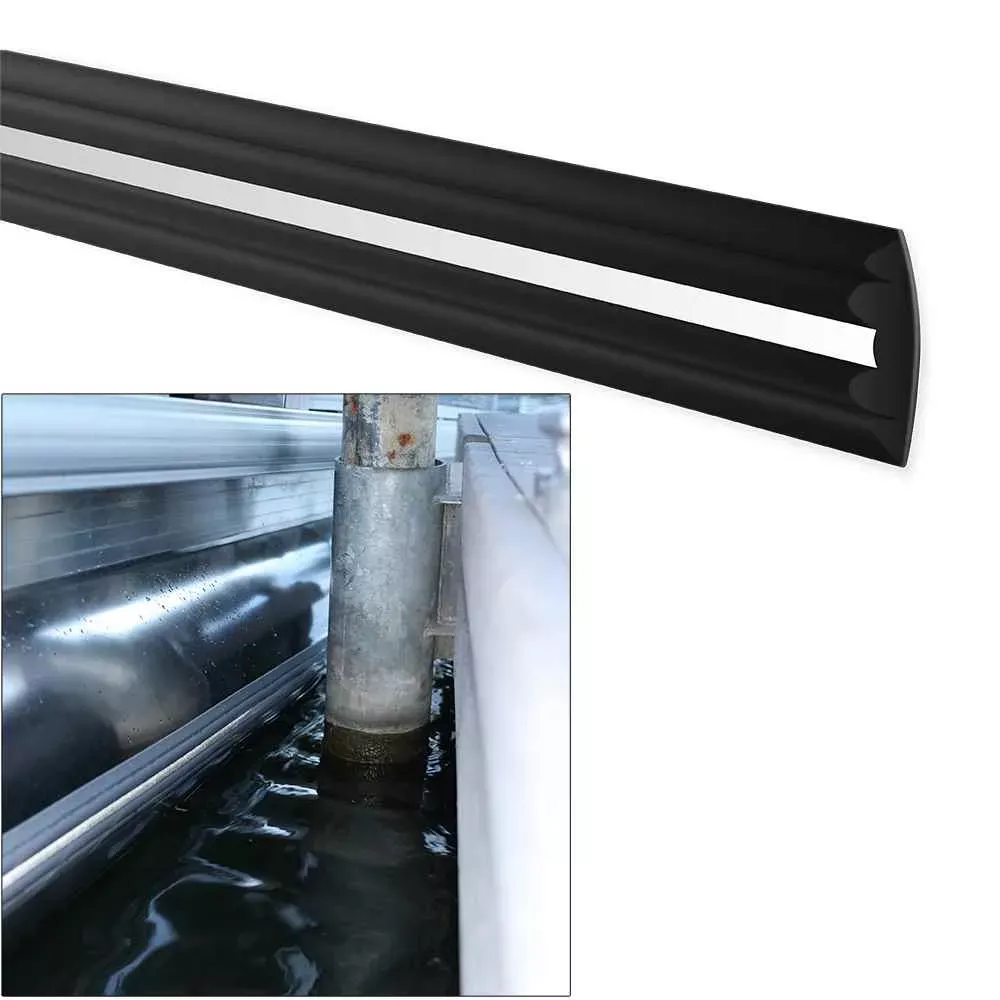 PontoonGuard – 32′ Kit – (2) 16′ Guards f/Pontoon Up To 21′ – Black