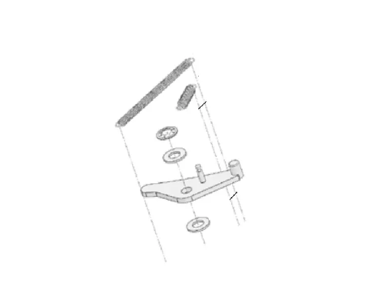 PullRite 120106 5th-Wheel Hitch King Pin Lock - Silver
