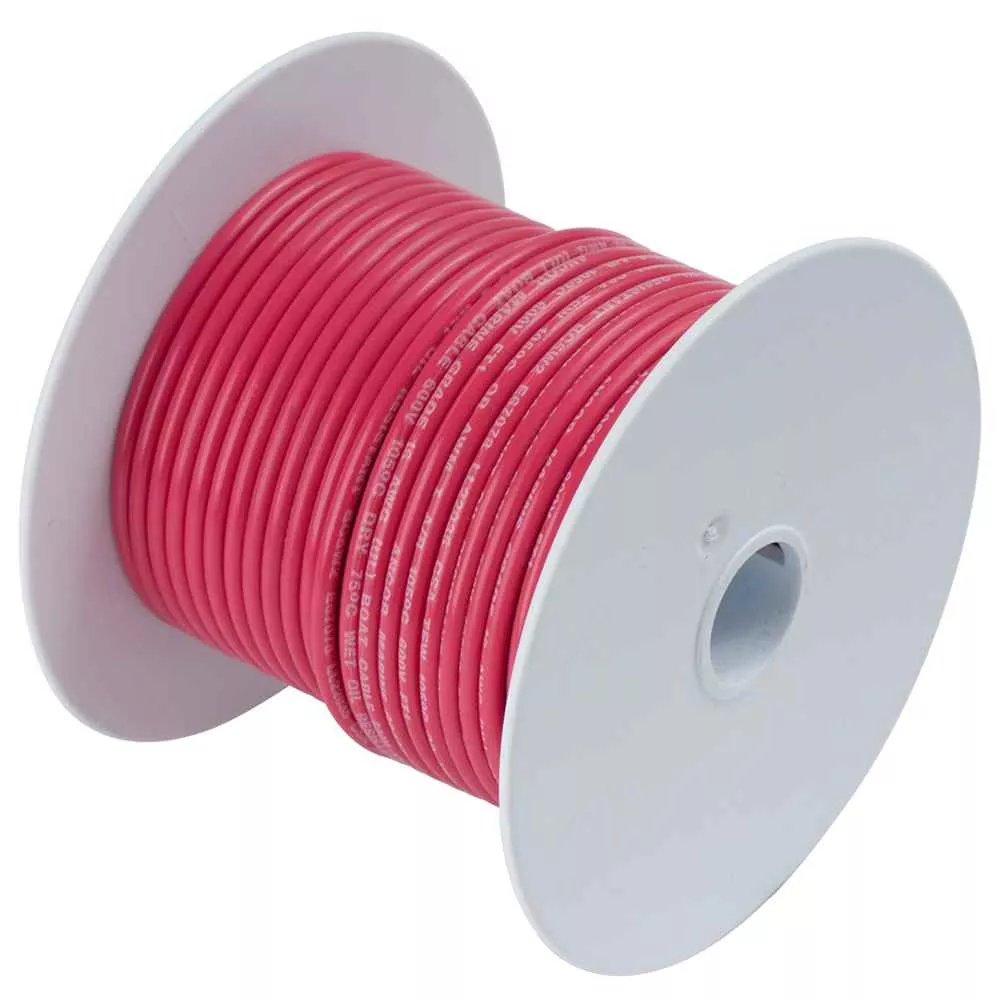 Red 14 AWG Primary Wire - 100'
