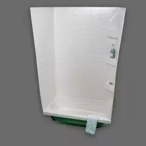 Specialty Recreation | Tub Wall | TW2436W | White | 24 ” x 36 ” x 59 “
