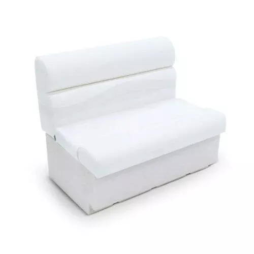 Taylor Made Platinum Series Boat Lounge Seat - Bench Seat; White - 674642