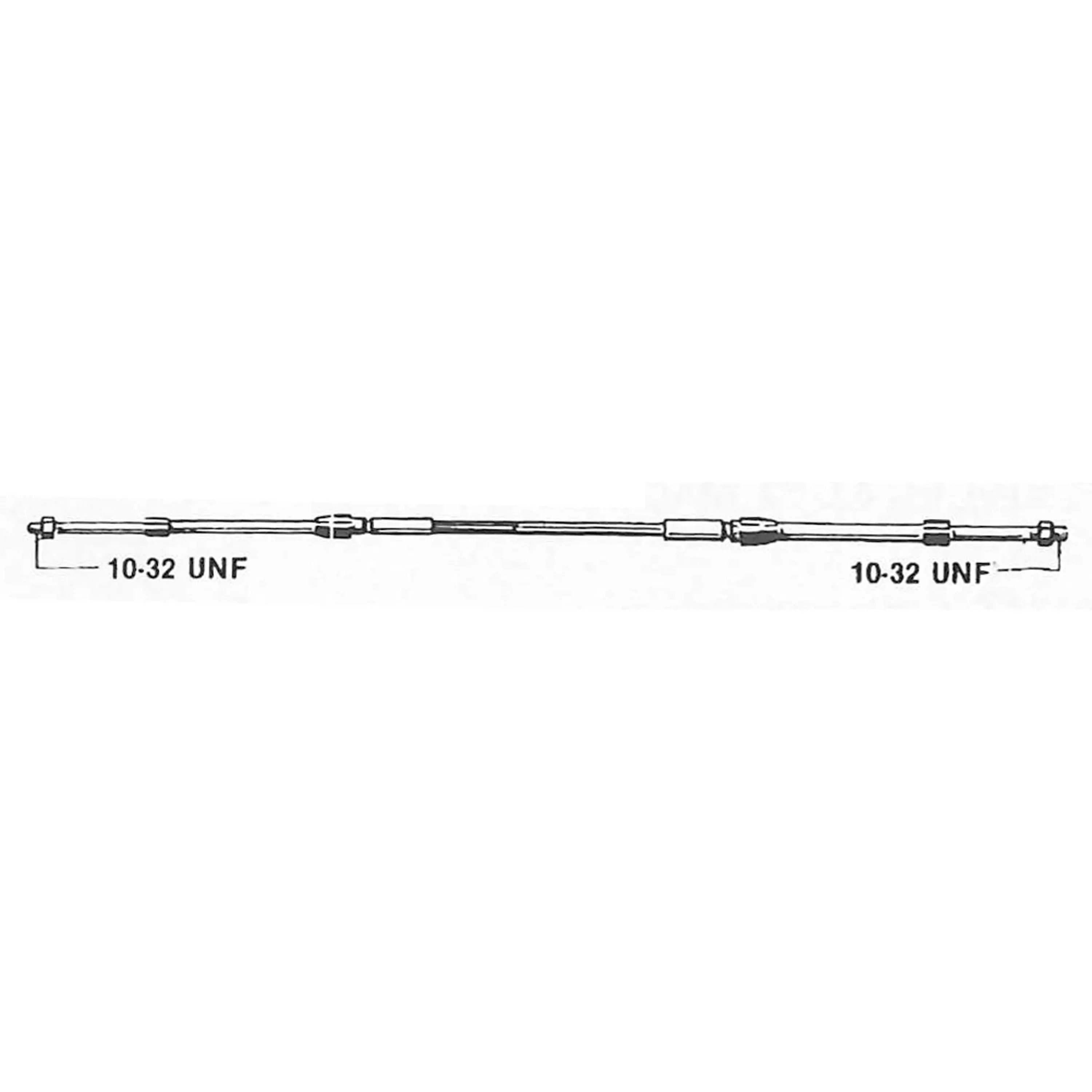 Uflex MACHZEROX13 MachZero Universal Engine Control Cables – 13′