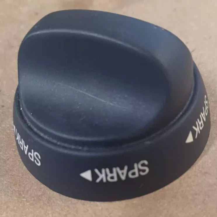 Used Atwood Piezo Igniter Stove Control Knob, Black - KIP 5B26