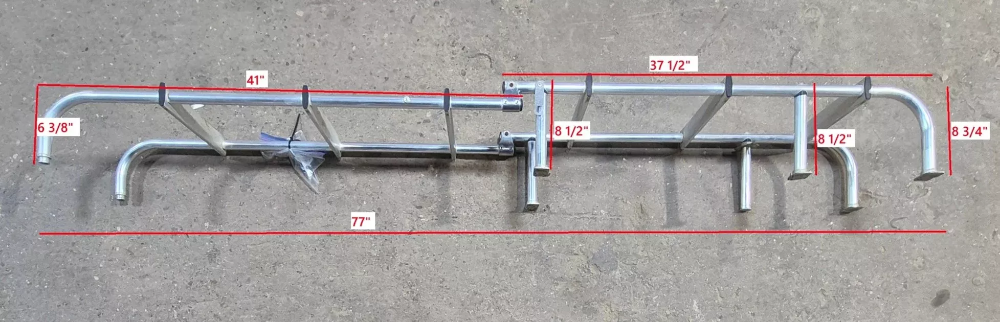 Used Exterior Folding Ladder