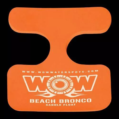 WOW SPORTS Beach Bronco Pool Noodle - Saddle Type; 1 Person; Orange - 14-2120